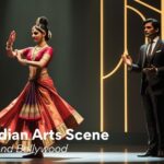 British Indian artists performing classical dance and theatre, representing diverse UK arts scene.