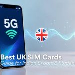 Comparison of best UK SIM cards including giffgaff, Lebara, and EE for Indian expats and students