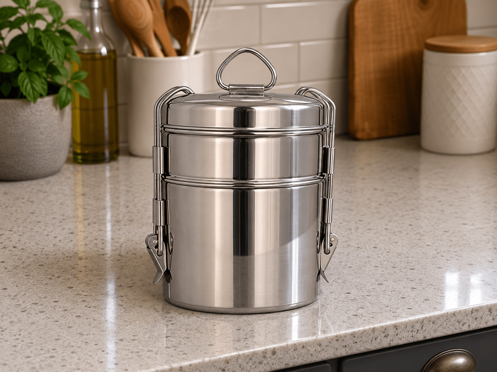 Save more and eat healthier with the tiffin prepared for lunch from home!