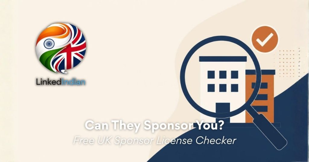 LinkedIndian free UK sponsor licence checker tool